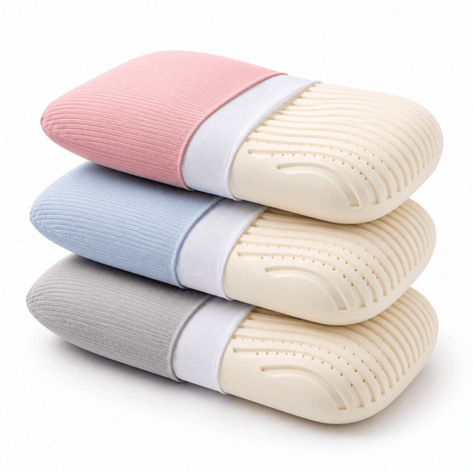 Pressure-Free Latex Pillow for neck and shoulder support