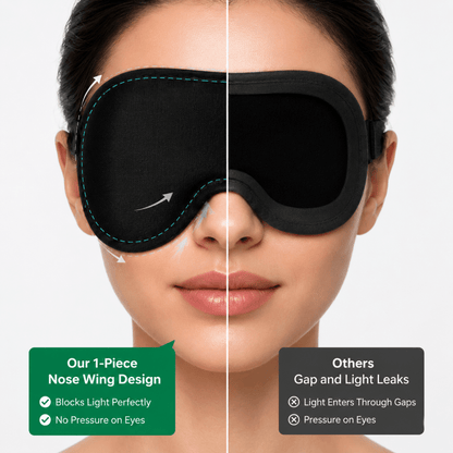 3D Blackout Sleep Mask for comfortable deep sleep
