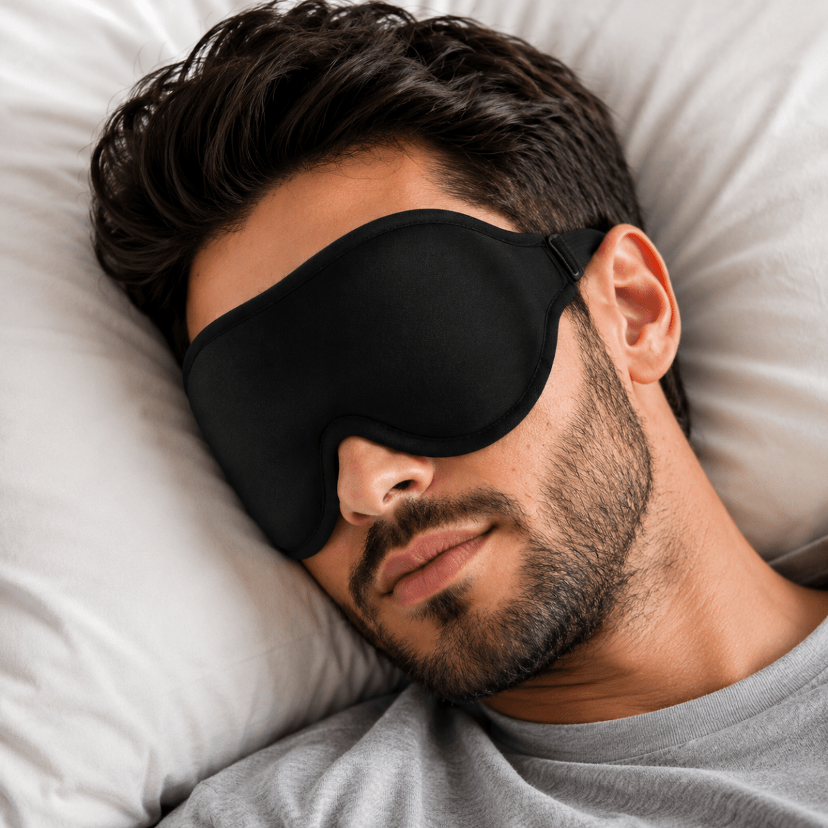 3D Blackout Sleep Mask for comfortable deep sleep
